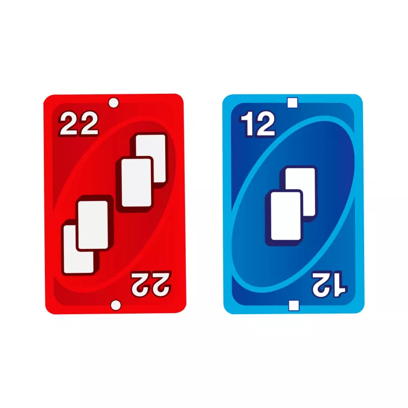Kortų žaidimas MATTEL UNO Zero — atsikratymo tipo kortų žaidimas, amžius 7+, rinkinį sudaro kaladė ir rezultatų lapas