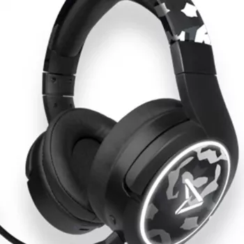 Steelplay Bluetooth Headset - Impulse Camo (Multi), laidinis ir belaidis, 20 - 20000 Hz, žaidimams, 305 g, ausinės, juoda, kamufliažinė