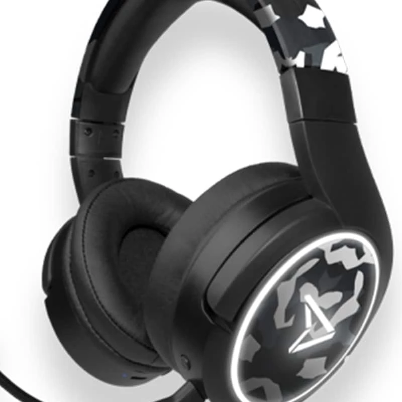 Steelplay Bluetooth Headset - Impulse Camo (Multi), laidinis ir belaidis, 20 - 20000 Hz, žaidimams, 305 g, ausinės, juoda, kamufliažinė