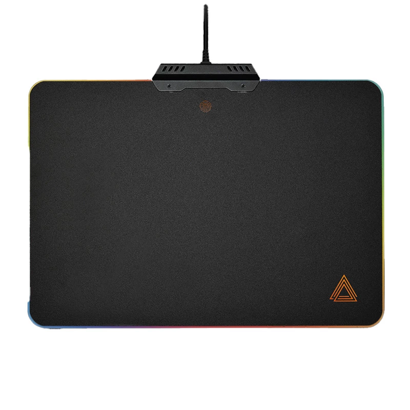 Lexip B5 – pelės kilimėlis su standžiu mikro tekstūruotu paviršiumi ir RGB apšvietimu – 500x250x4 mm