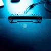 Lexip B5 – pelės kilimėlis su standžiu mikro tekstūruotu paviršiumi ir RGB apšvietimu – 500x250x4 mm