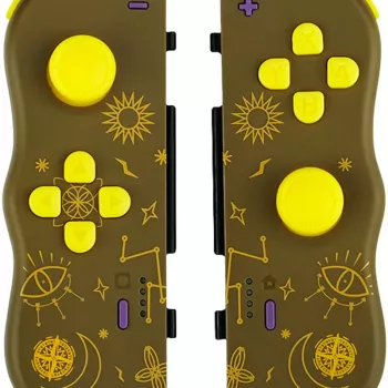 Lexip Twinpads Adventure Magic – suderinami su Switch, žaidimų pultelis, Nintendo Switch, Nintendo Switch OLED, fiksavimo mygtukas, D-pad, pradžios mygtukas, analoginis / skaitmeninis, belaidis, Bluetooth