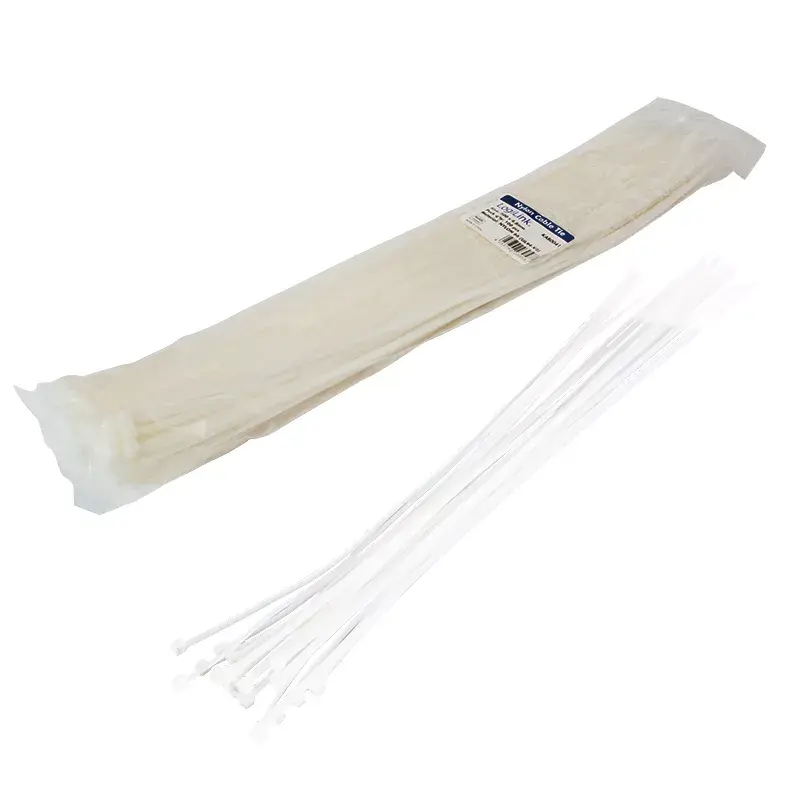 Kabelių raištis LogiLink KAB0041 nailonas permatomas 100 vnt.