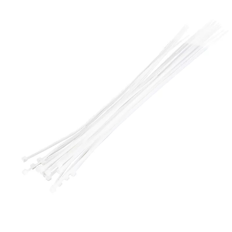 Kabelių raištis LogiLink KAB0041 nailonas permatomas 100 vnt.