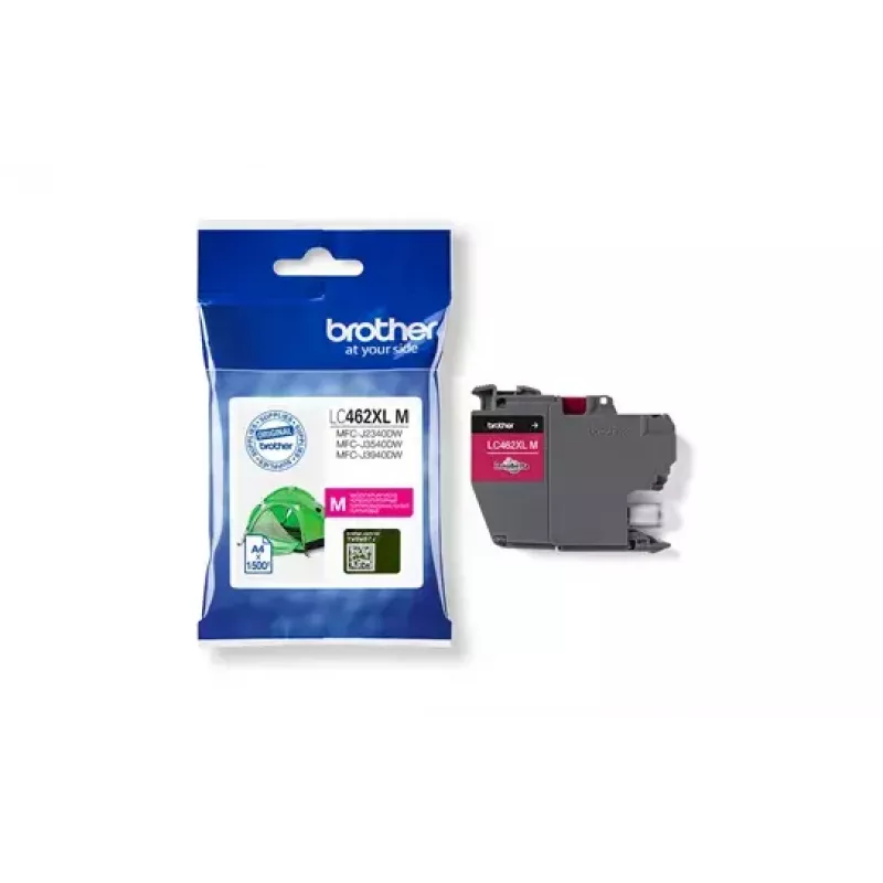 Brother LC462XLM rašalo kasetė 1 vnt. Originali didelės (XL) talpos purpurinė
