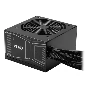 Maitinimo blokas MSI MAG A850GN 850 W ATX 20+4 pin, 80 PLUS Gold, nemodulinis, 120 mm ventiliatorius, juodas