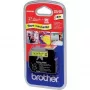 Brother M-K621BZ juostelė etiketėms, juoda ant geltono