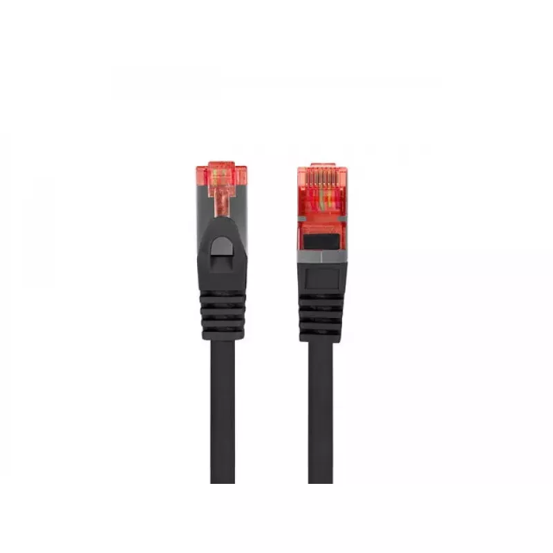 Lanberg tinklo kabelis PCF6-10CU-0100-BK 1m Cat6 F/UTP Juodas
