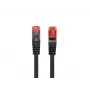 LANBERG Cat6 F/UTP (FTP) tinklo kabelis, RJ-45–RJ-45, 1,5 m, juodas