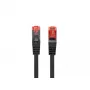Tinklo komutacinis kabelis LANBERG Cat6 F/UTP (FTP) 2 m, RJ-45 į RJ-45, 1250 Mbit/s, juodas