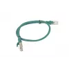 Tinklo kabelis Lanberg PCU6-10CC-0050-G RJ-45 Cat6 0.5m žalias