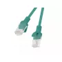Tinklo kabelis Lanberg PCU6-10CC-0050-G RJ-45 Cat6 0.5m žalias