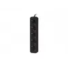 Maitinimo ilgintuvas Lanberg PS0-05F-0150-BK 1,5m 5 AC lizdai Vidaus naudojimui Juodas