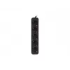Maitinimo ilgintuvas Lanberg PS0-05F-0150-BK 1,5m 5 AC lizdai Vidaus naudojimui Juodas