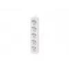 Maitinimo ilginimo laidas Lanberg PS0-05F-0300-W 3m 5 kintamosios srovės lizdų Vidaus naudojimui Baltas