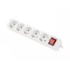 Maitinimo prailgintuvas Lanberg PS1-05F-0300-W 3 m 5 AC lizdai patalpoms baltas