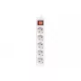 Maitinimo prailgintuvas Lanberg PS1-05F-0300-W 3 m 5 AC lizdai patalpoms baltas