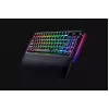 Razer JuodaWidow V4 Pro klaviatūra, žaidimų, USB, RF belaidė, Bluetooth, QWERTY US, juoda