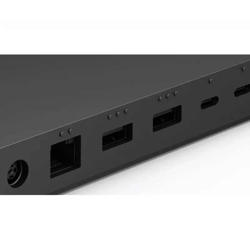 „Microsoft Surface Thunderbolt 4“ dokų stotelė, laidinė, juoda, 2500 Mbit/s