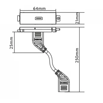 HDMI lizdas Vision TC3