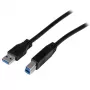 StarTech.com 2 m (6 pėd.) sertifikuotas SuperSpeed USB 3.0 laidas iš A į B - M/M
