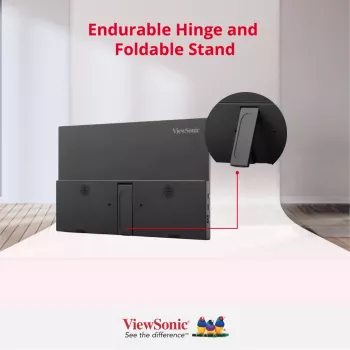 Viewsonic VA1650 kompiuterio monitorius 40,6 cm (16 colių) 1920 x 1080 pikselių Full HD LED juodas
