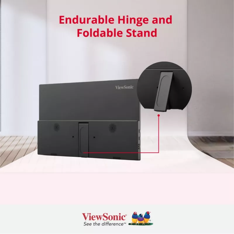 Viewsonic VA1650 kompiuterio monitorius 40,6 cm (16 colių) 1920 x 1080 pikselių Full HD LED juodas