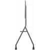 Viewsonic VB-STND-009 reklaminių ekranų stovas 2,67 m (105 colių) juoda, sidabrinė