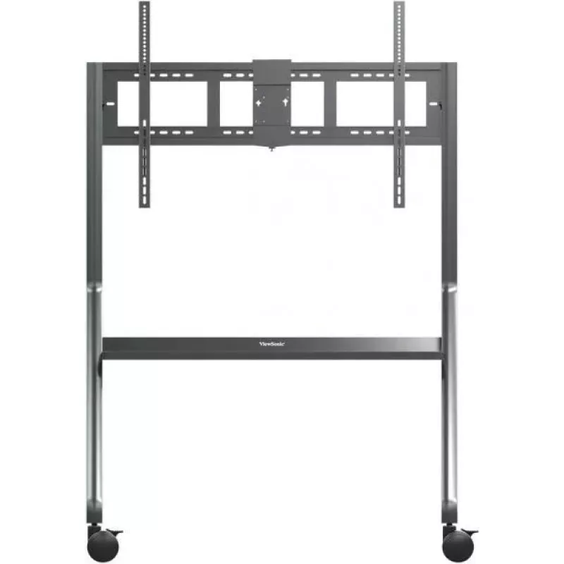 Viewsonic VB-STND-009 reklaminių ekranų stovas 2,67 m (105 colių) juoda, sidabrinė