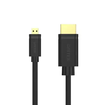 HDMI kabelis UNITEK Y-C182 2m HDMI Type D Micro HDMI Type A Standard Juoda