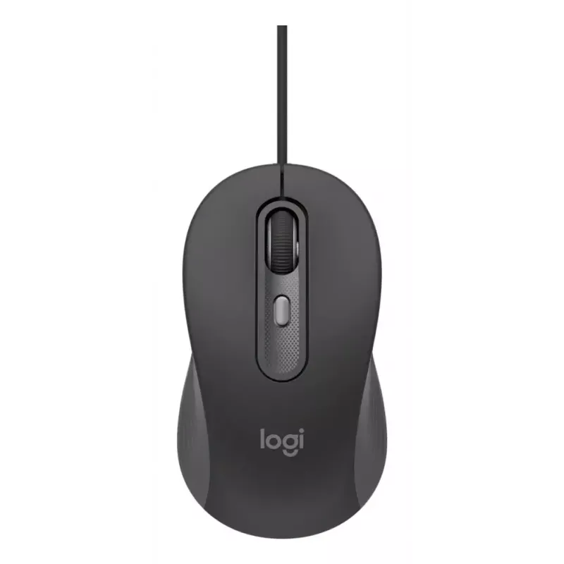 Laidinė pilno dydžio klaviatūra su pele Logitech 920-013349 — USB, QWERTY US International, grafitas, 1,8 m laidas