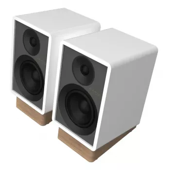 Onkyo 2-jų krypčių garsiakalbis GX-30ARC — 2.0 kanalai, laidinis ir belaidis, 50 W RMS, 55–20000 Hz, pilka / balta