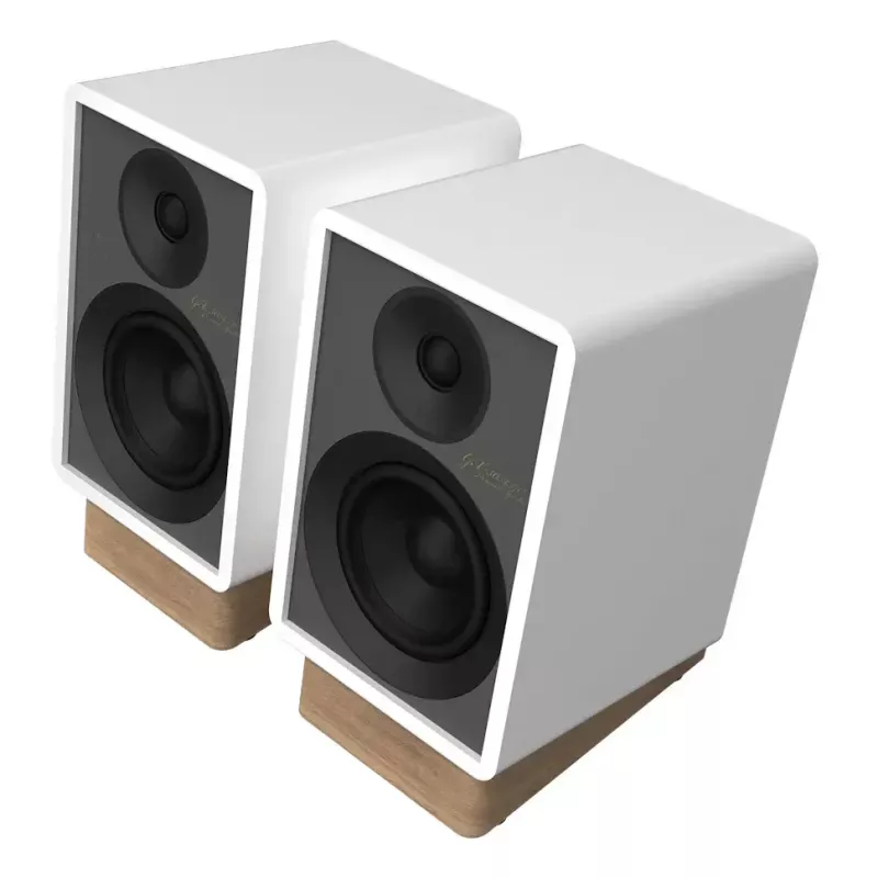 Onkyo 2-jų krypčių garsiakalbis GX-30ARC — 2.0 kanalai, laidinis ir belaidis, 50 W RMS, 55–20000 Hz, pilka / balta