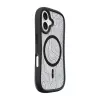 LAUT POP ADVENTURE dėklas iPhone 16 serijai Dangtelis Juoda permatoma