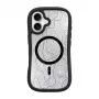 LAUT POP ADVENTURE dėklas iPhone 16 serijai Dangtelis Juoda permatoma