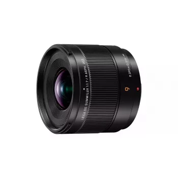 Itin plataus kampo objektyvas Panasonic H-X09 12 elementų 0,25 karto juodos spalvos