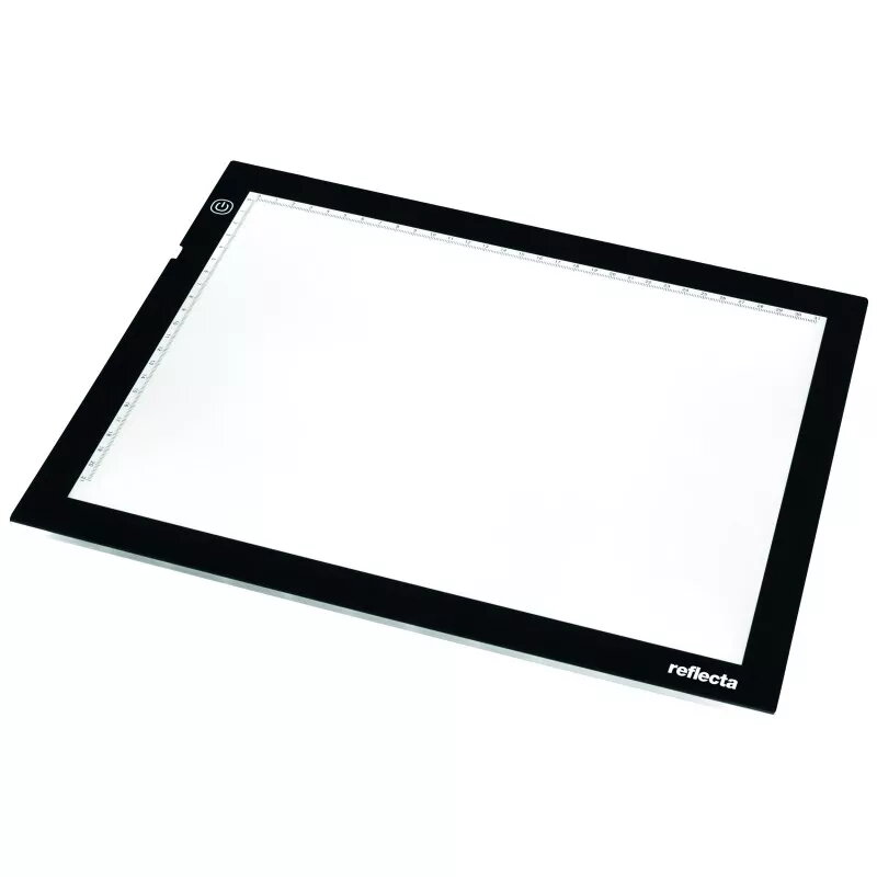 Viengubas nuotraukų rėmelis Reflecta LED šviesos padas A4 Super plonas juodas 31x21 cm