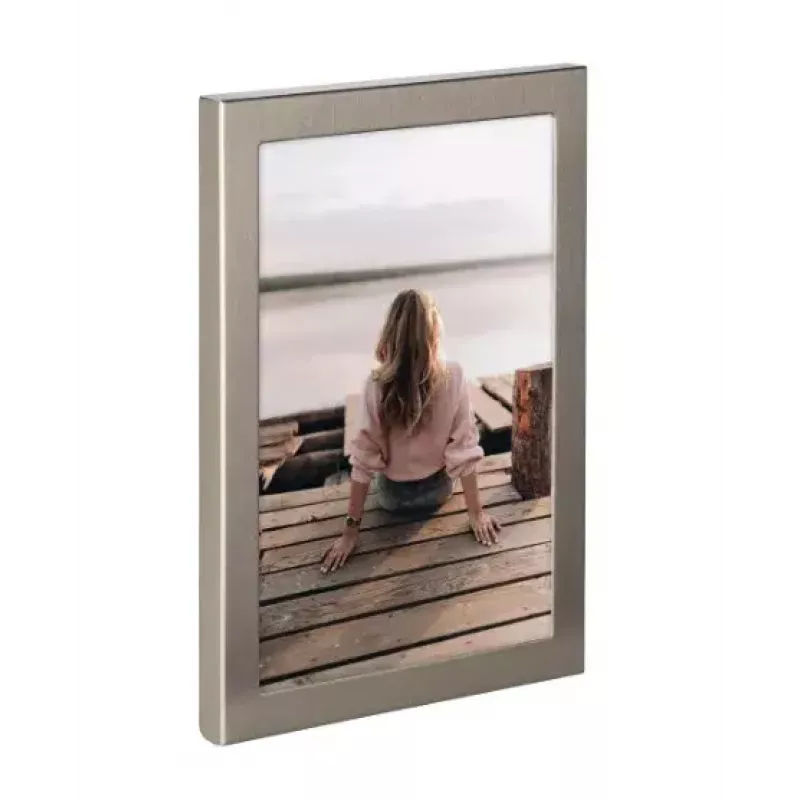 Vienas paveikslėlio rėmelis Hama Riva Titanium Aluminium Glass 140x190mm