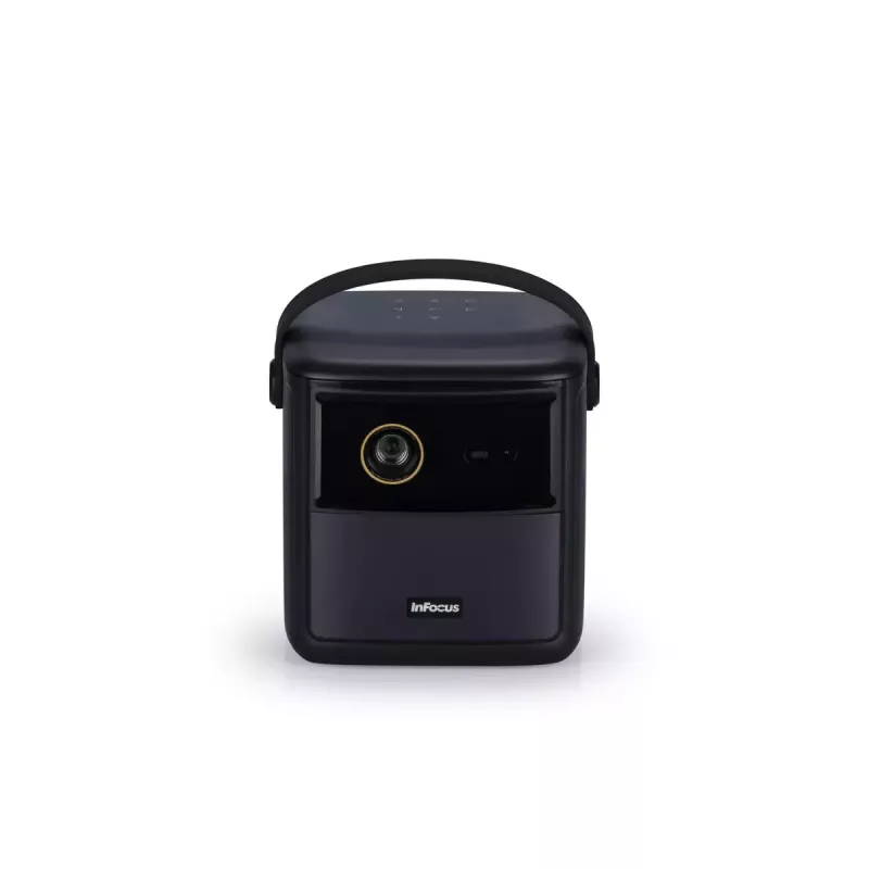 InFocus Quantum LED Crusader Master standartinio atstumo projektorius 1080p 3D violetinis