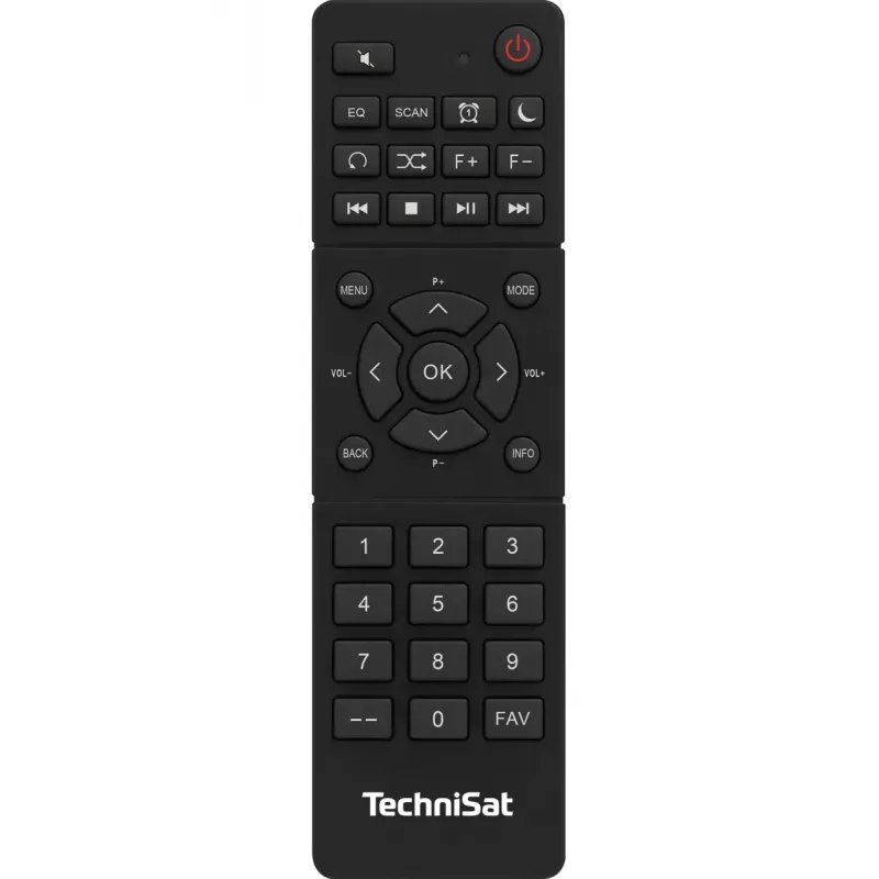 Nešiojamasis radijas TechniSat DIGITRADIO 11 IR skaitmeninis DAB+ FM TFT ekranas