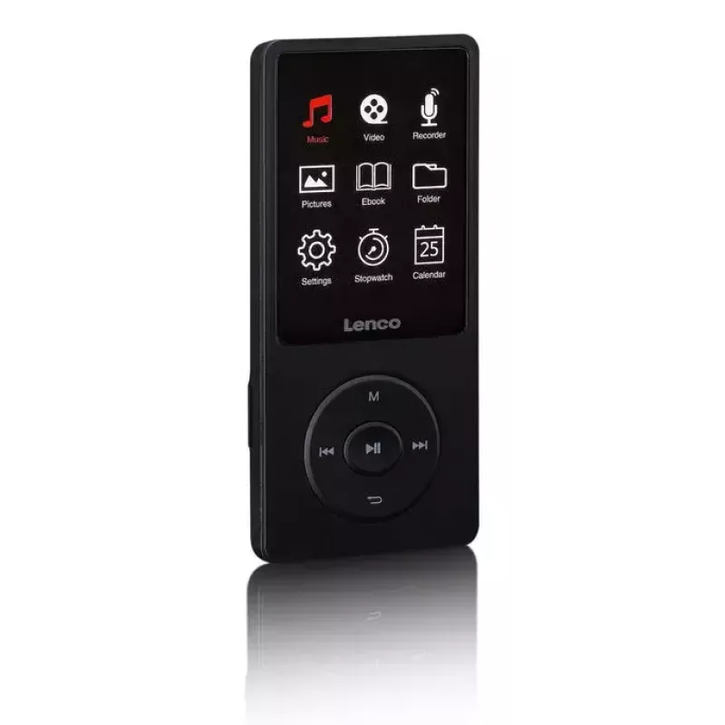 MP3 grotuvas Lenco Xemio-669BK 8 GB juodas LCD 18 val. atkūrimo