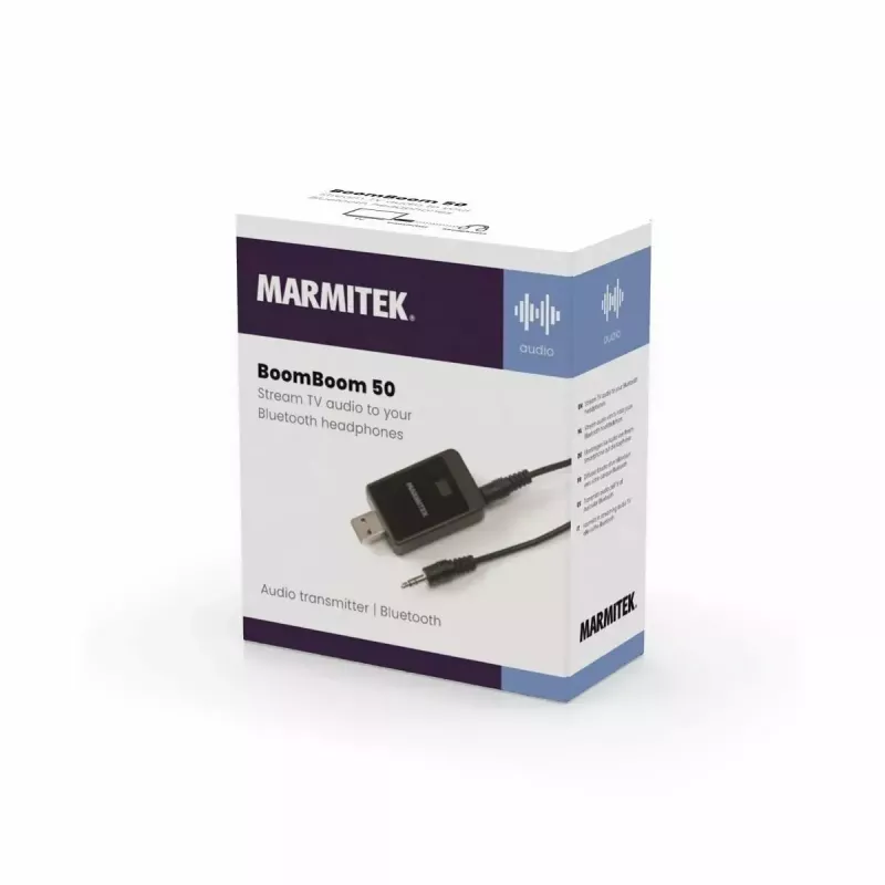 Garso laidas Marmitek BoomBoom 50 3,5 mm 30 m juodas