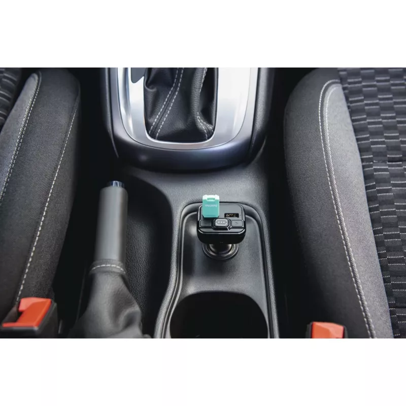 Hama 00014163 FM siųstuvas 87,6–107,9 MHz automobilinis cigarečių degiklis juodas