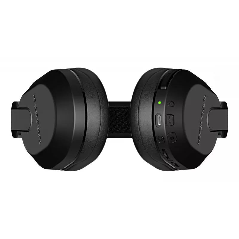 Turtle Beach Stealth 500 Juoda PC belaidės žaidimų ausinės su iki 40 val. baterija ir Bluetooth, skirtos PC, PS5, PS4 ir mobiliesiems įrenginiams