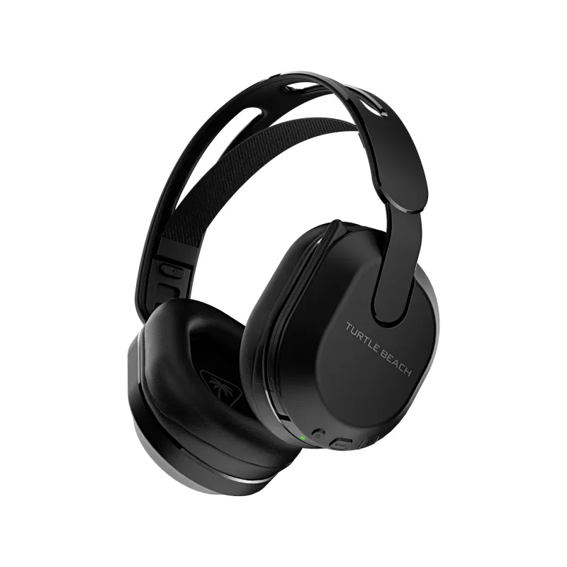 Turtle Beach Stealth 500 Juoda PC belaidės žaidimų ausinės su iki 40 val. baterija ir Bluetooth, skirtos PC, PS5, PS4 ir mobiliesiems įrenginiams