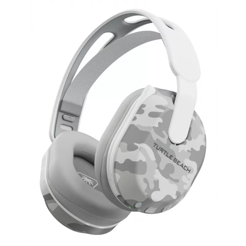 Turtle Beach Stealth 500 Arctic Camo PlayStation belaidės žaidimų ausinės su iki 40 val. baterija ir Bluetooth, skirtos PS5, PS4, PC ir mobiliesiems įrenginiams