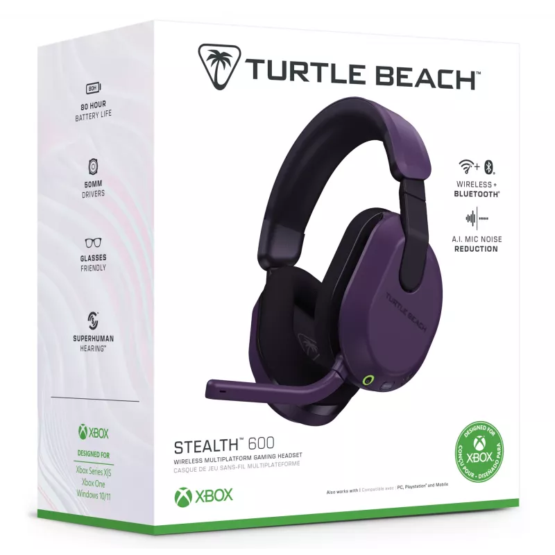 Ausinės Turtle Beach Stealth 600 XB Purple TBS-2102-45