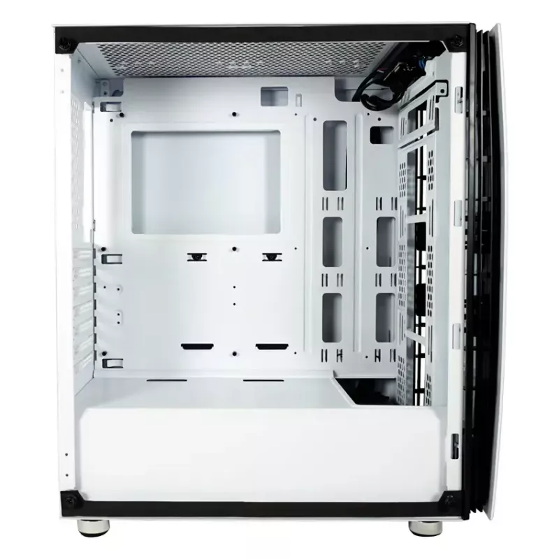 PC korpusas LC-Power Gaming 713W Midi Tower baltas