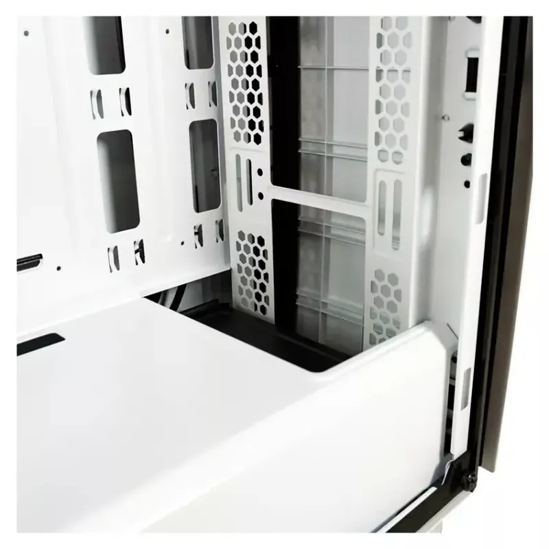 PC korpusas LC-Power Gaming 713W Midi Tower baltas