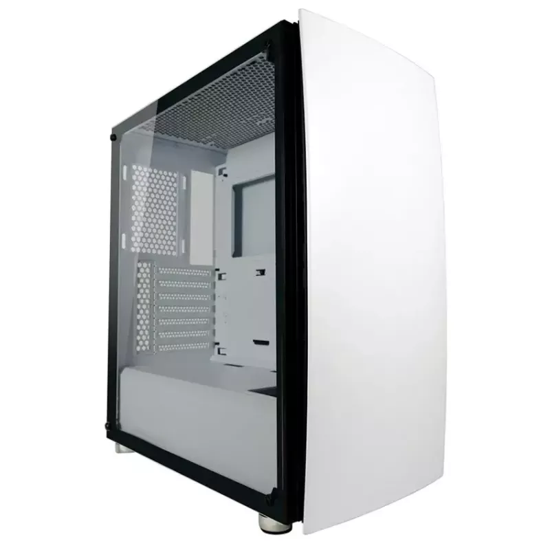 PC korpusas LC-Power Gaming 713W Midi Tower baltas